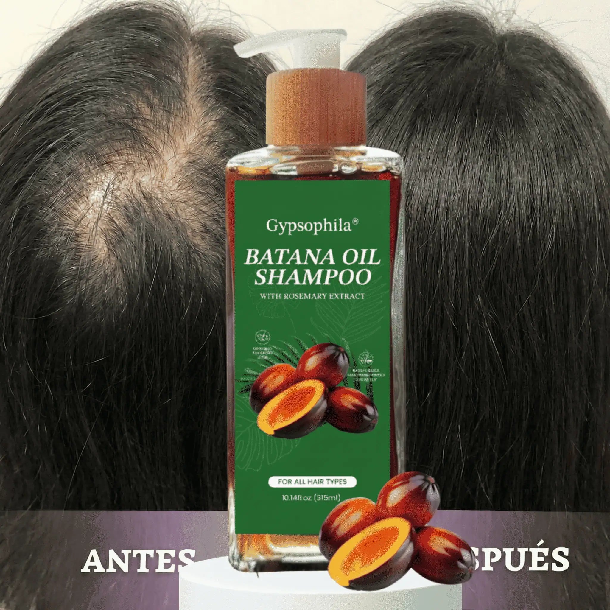 Shampoo De Batana Con Extracto de Romero. - Gypsophila®