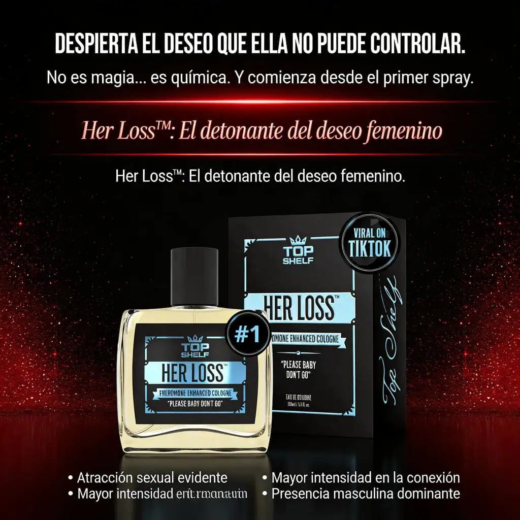 HER LOSS™ Perfume con Feromonas - For Men